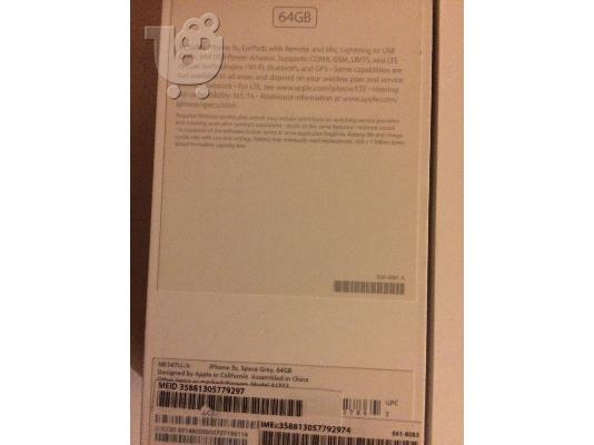PoulaTo: Apple iPhone 5S 32GB κινητό τηλέφωνο (unlocked) - Διάστημα Gray
